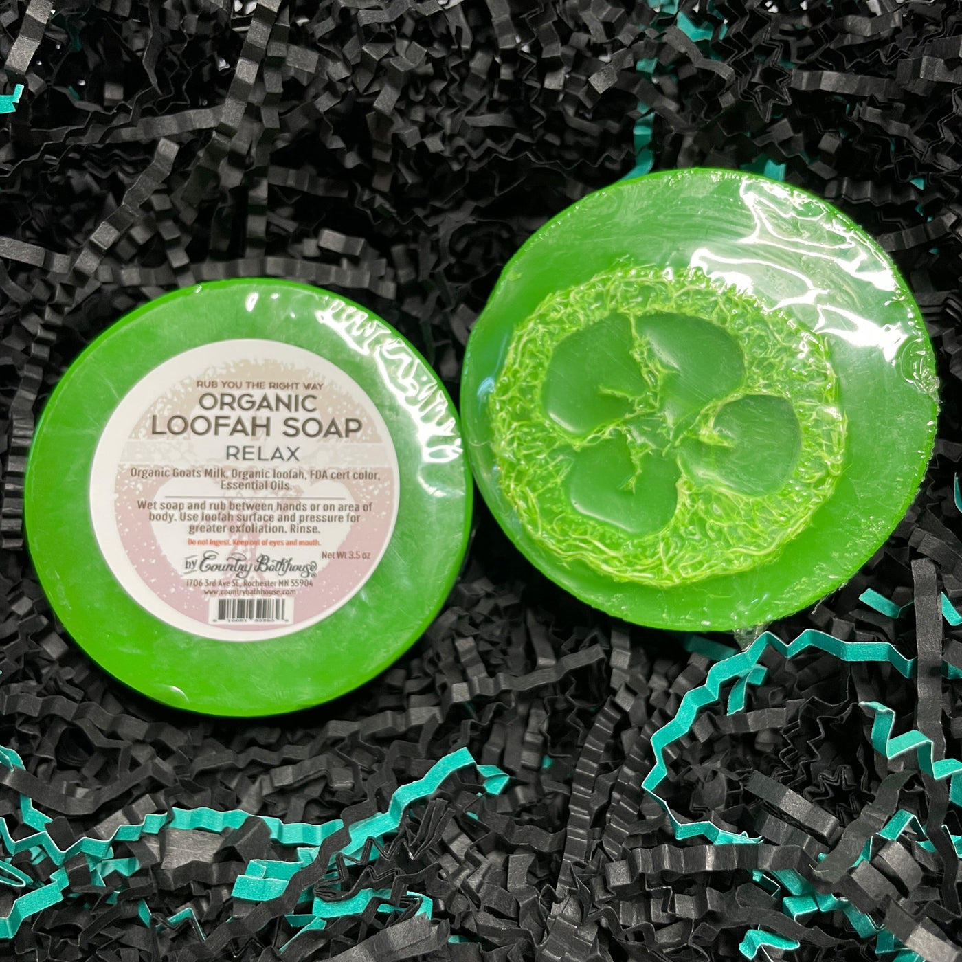 Loofah Soaps The Teal Bandit Relax 