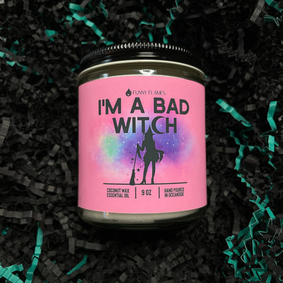 Bad Witch Candle The Teal Bandit 