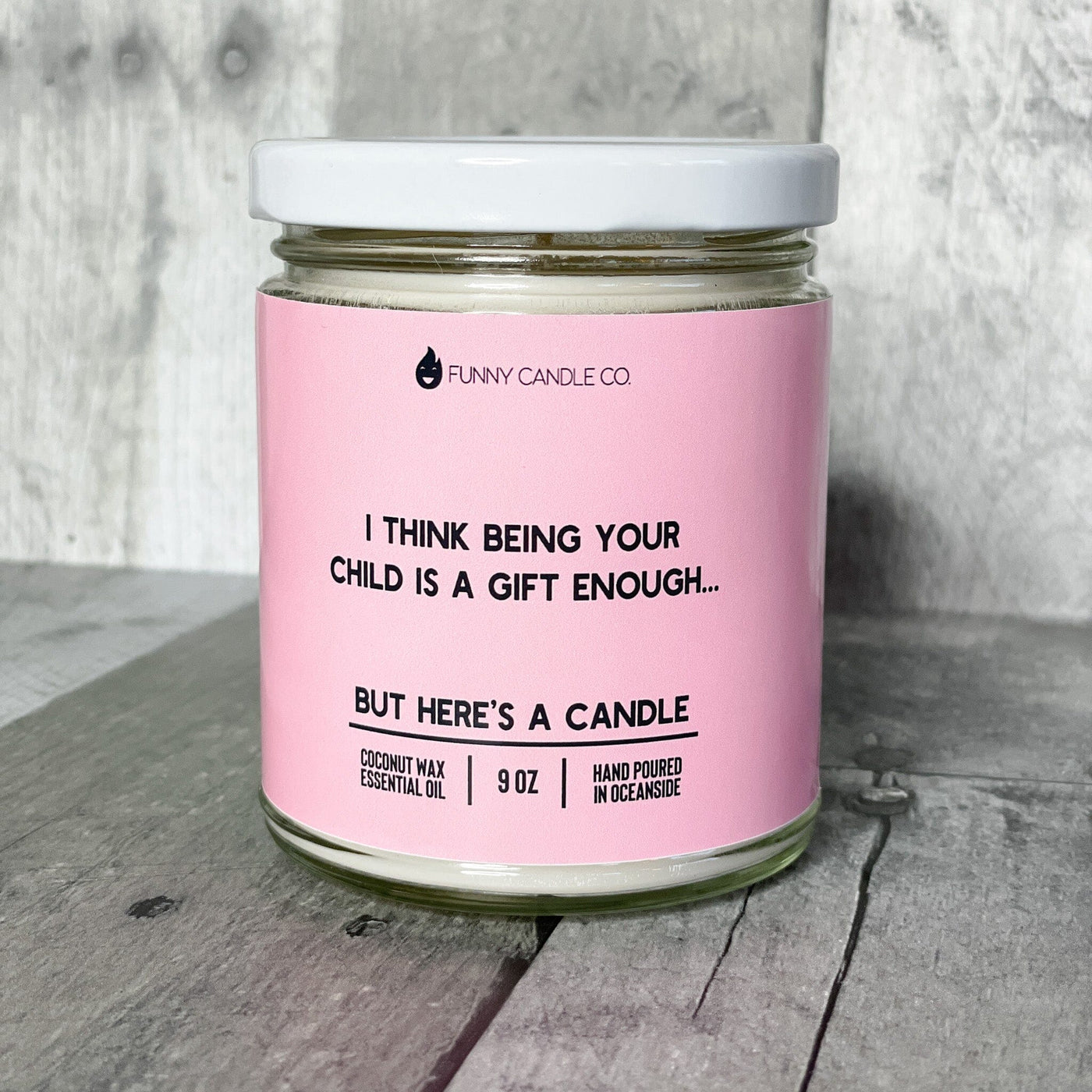 Being Your Child Candle The Teal Bandit 