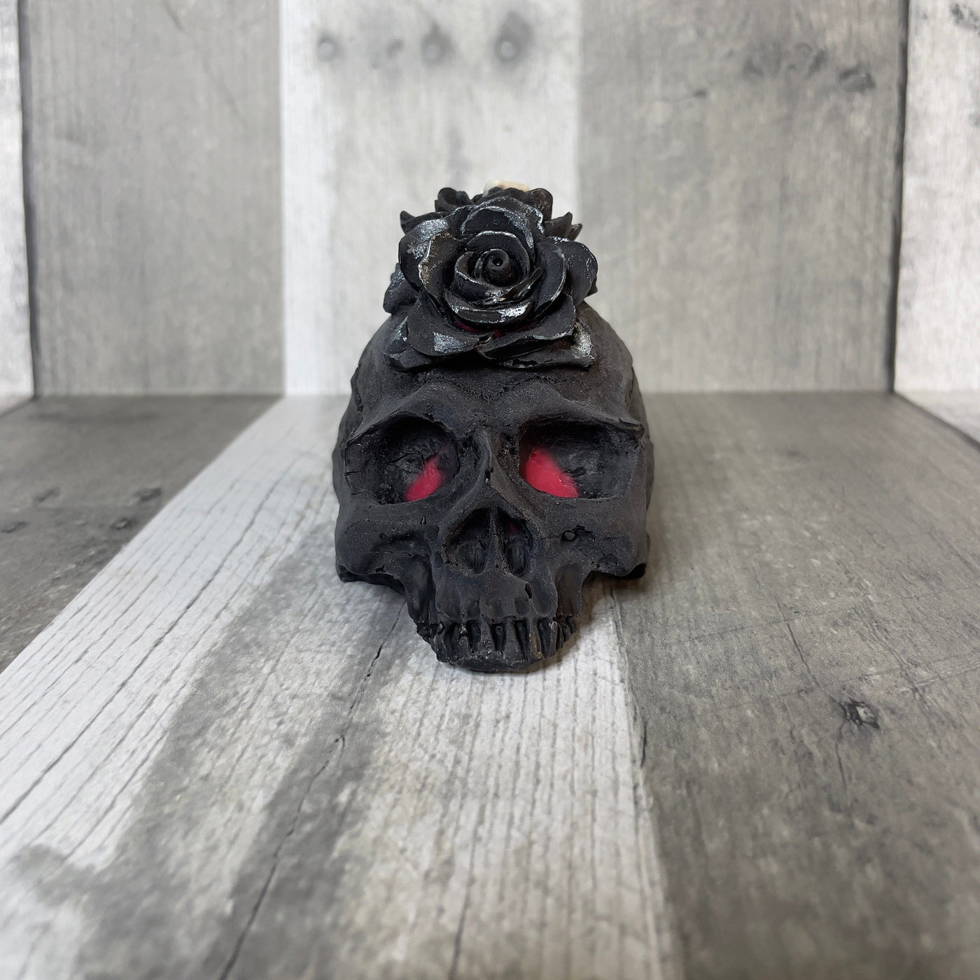 Bleeding Skull Candle candle The Teal Bandit 