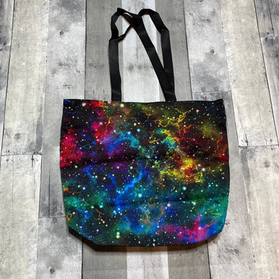 Canvas Tote Bags The Teal Bandit Galaxy 