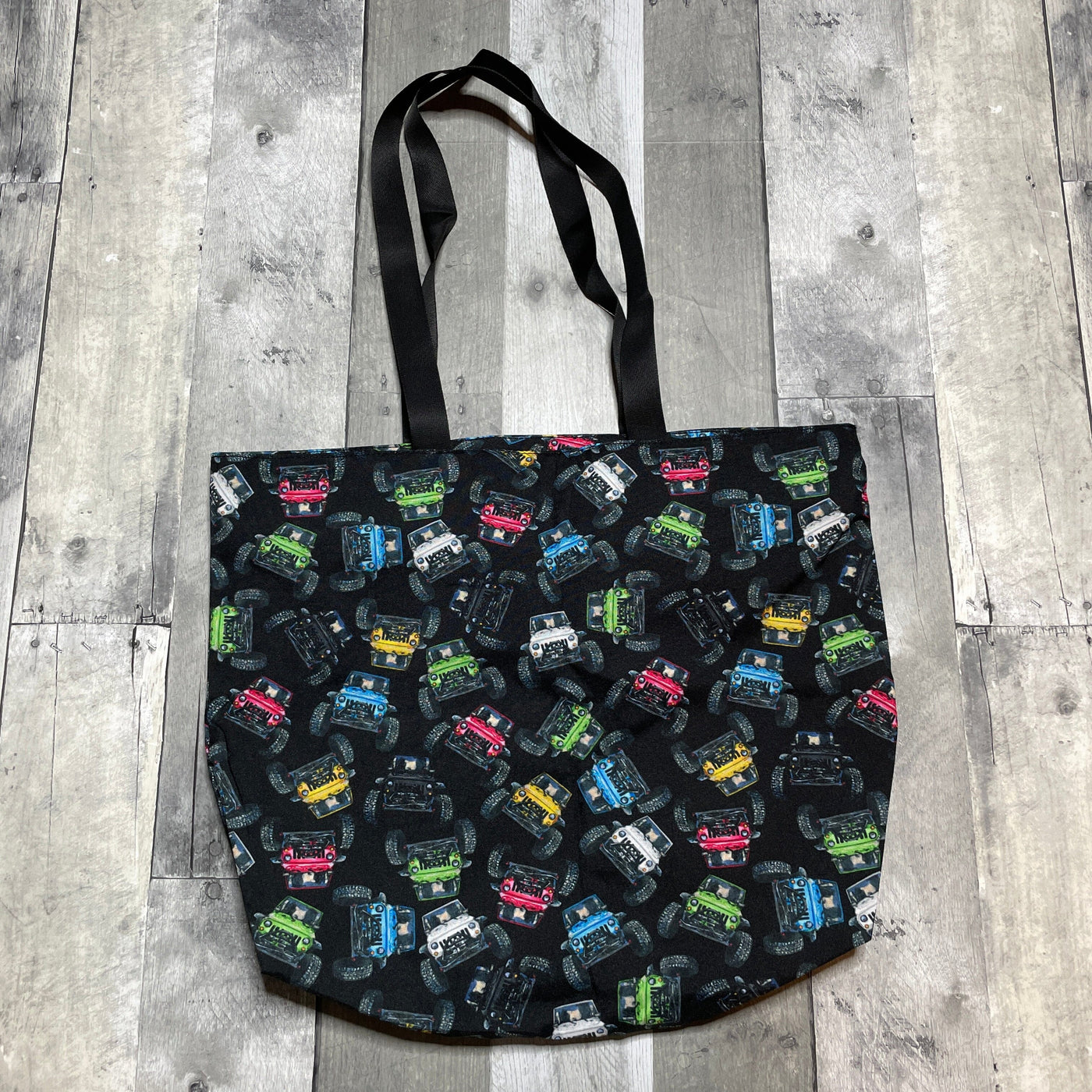 Canvas Tote Bags The Teal Bandit Jeeps 
