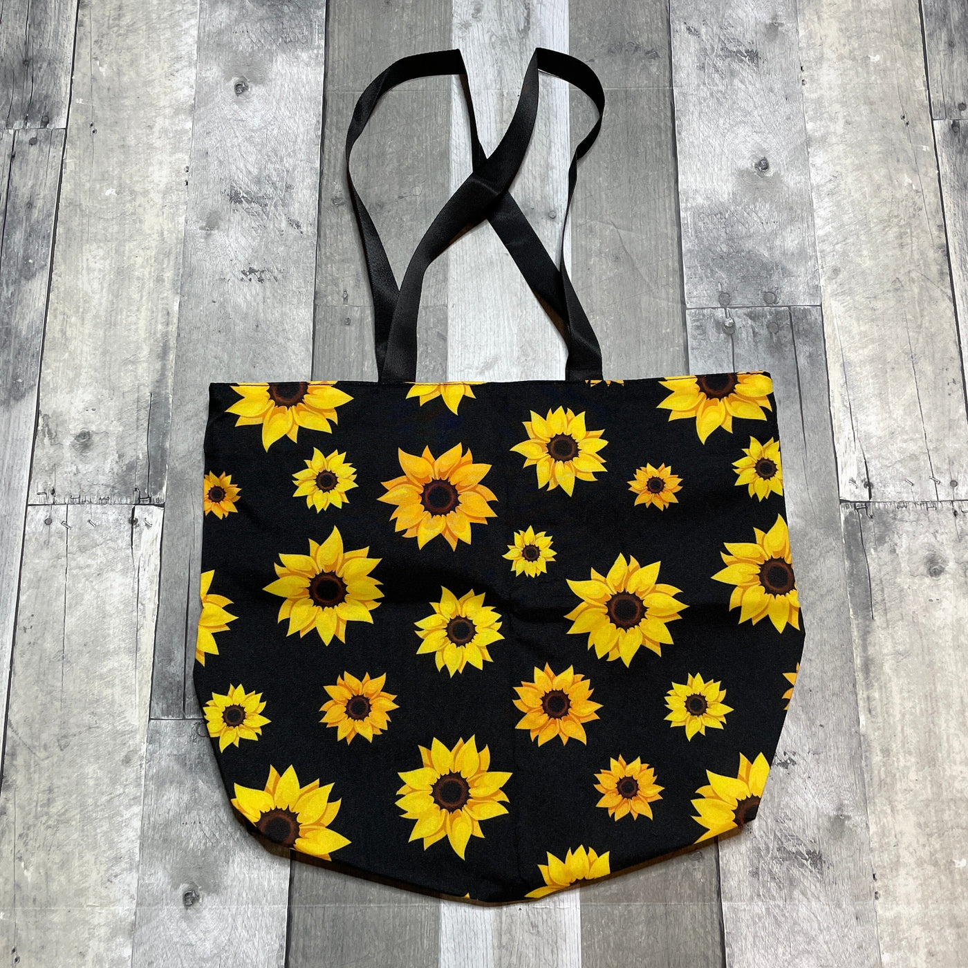Canvas Tote Bags The Teal Bandit Sun Flowers 