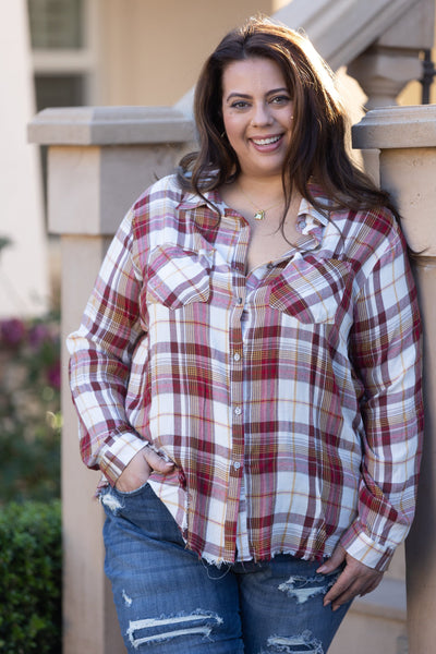 City Slickers Button Down Top Giftmas BS75 