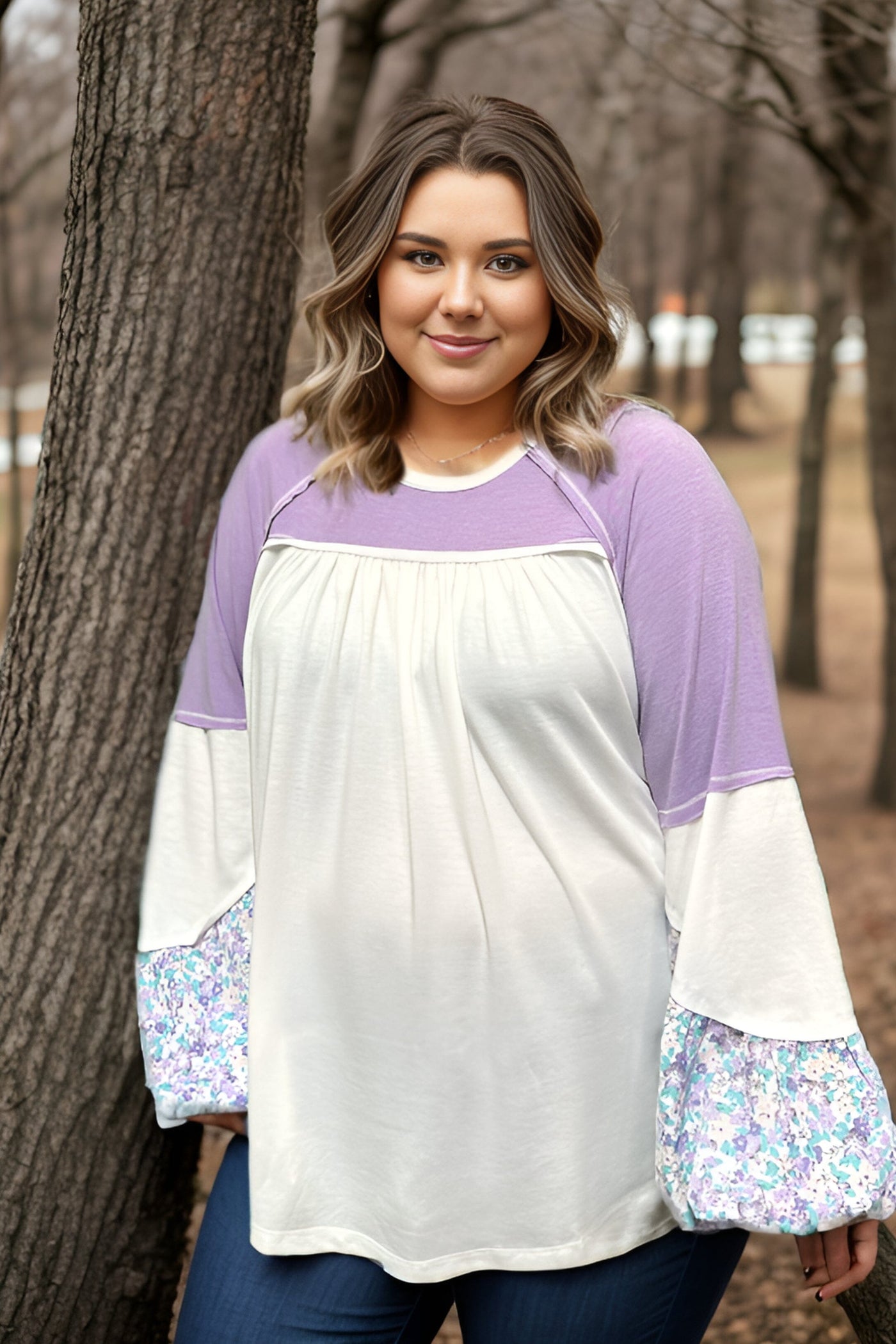 Lavender Grace Puff Sleeve BS20 