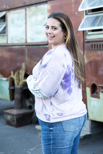 Tie Dye Delight Dolman Farewell Winter Boutique Simplified 