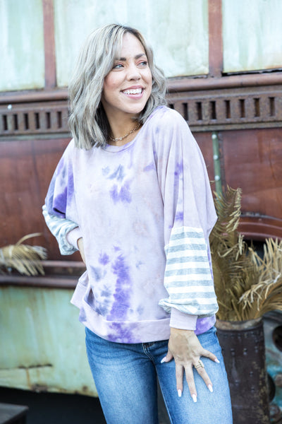 Tie Dye Delight Dolman Farewell Winter Boutique Simplified 