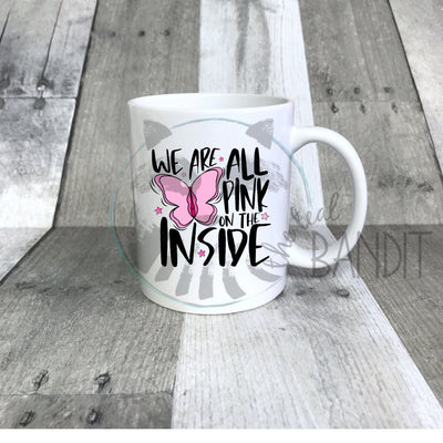 All Pink Inside mug mug The Teal Bandit 