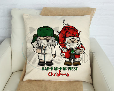 Happiest Christmas Pair pillowcase pillowcase The Teal Bandit 