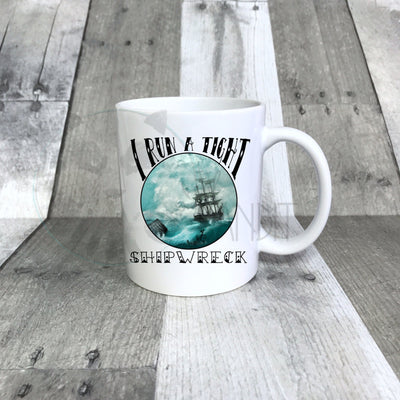 I run a tight shipwreck mug The Teal Bandit 