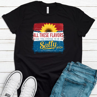 Salty Bi.... tee shirt Adult Tee Shirt The Teal Bandit 